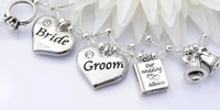 Personalised wedding gifts - Handkerchiefs Balloons Mugs Albums Glasses